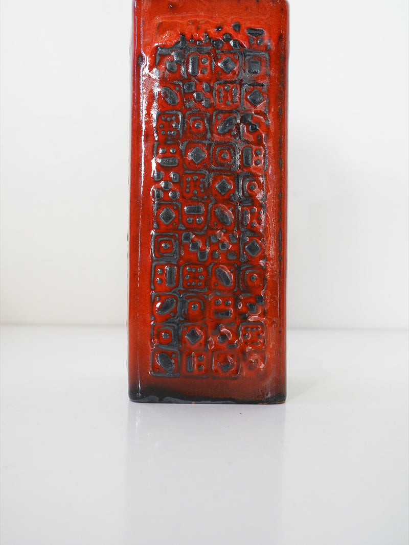 Carstens Tönnieshof M.12/24 <br>Fat Lava <br>セラミック フラワーベース <br>1970's , West Germany <br>大阪店