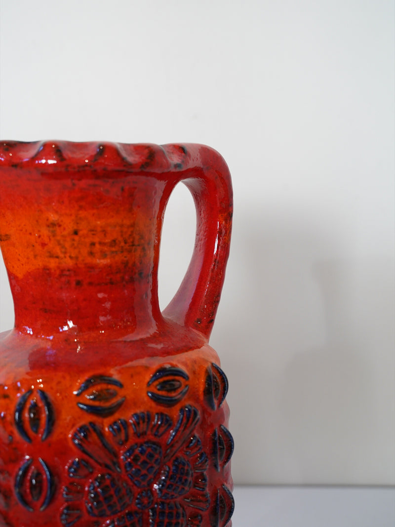 Dümler & Breiden , STUDIO 72 <br>Fat Lava <br>セラミック フラワーベース <br>1970's , West Germany <br>大阪店