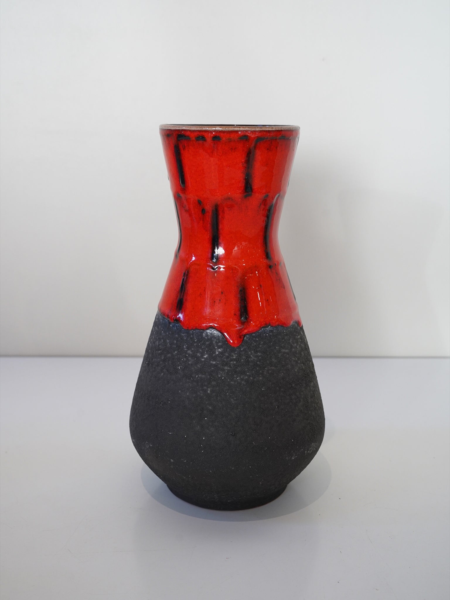 Carstens Tönnieshof , Luxus , 1218/29 - Fat Lava - セラミック フラワーベース - 1960's , West Germany - 大阪店