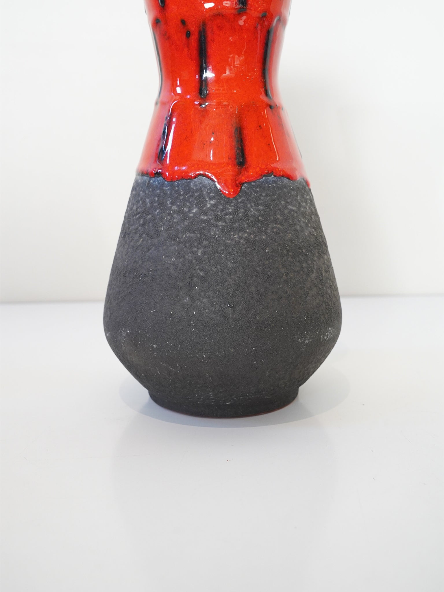 Carstens Tönnieshof , Luxus , 1218/29 - Fat Lava - セラミック フラワーベース - 1960's , West Germany - 大阪店