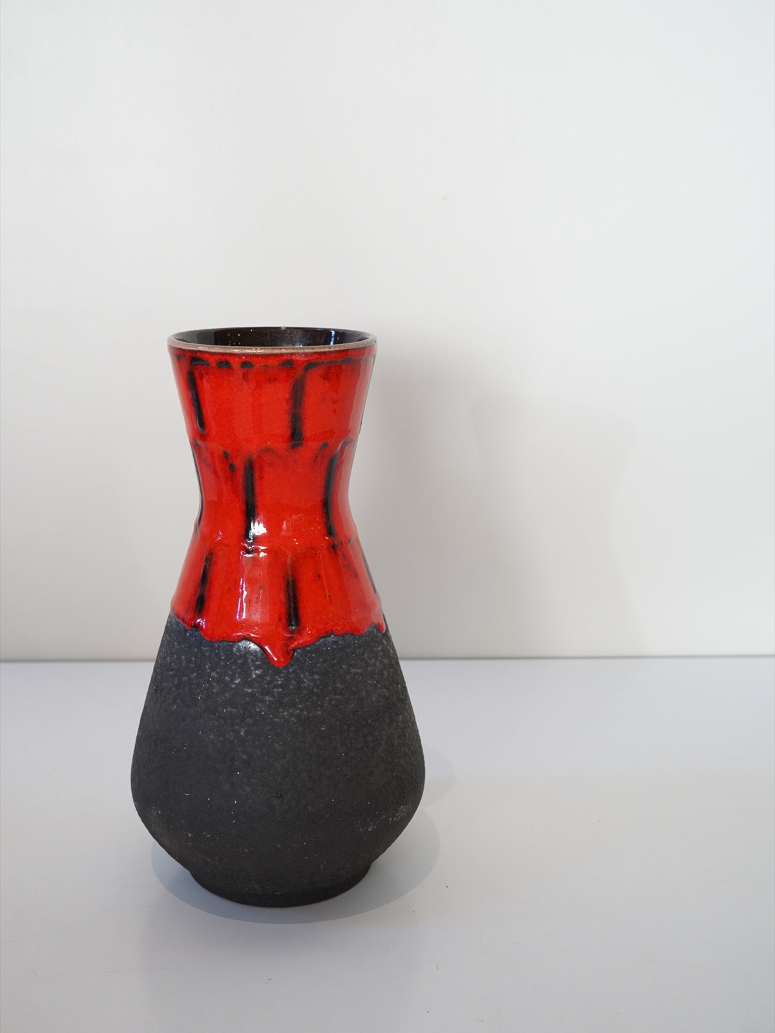 Carstens Tönnieshof , Luxus , 1218/29 - Fat Lava - セラミック フラワーベース - 1960's , West Germany - 大阪店