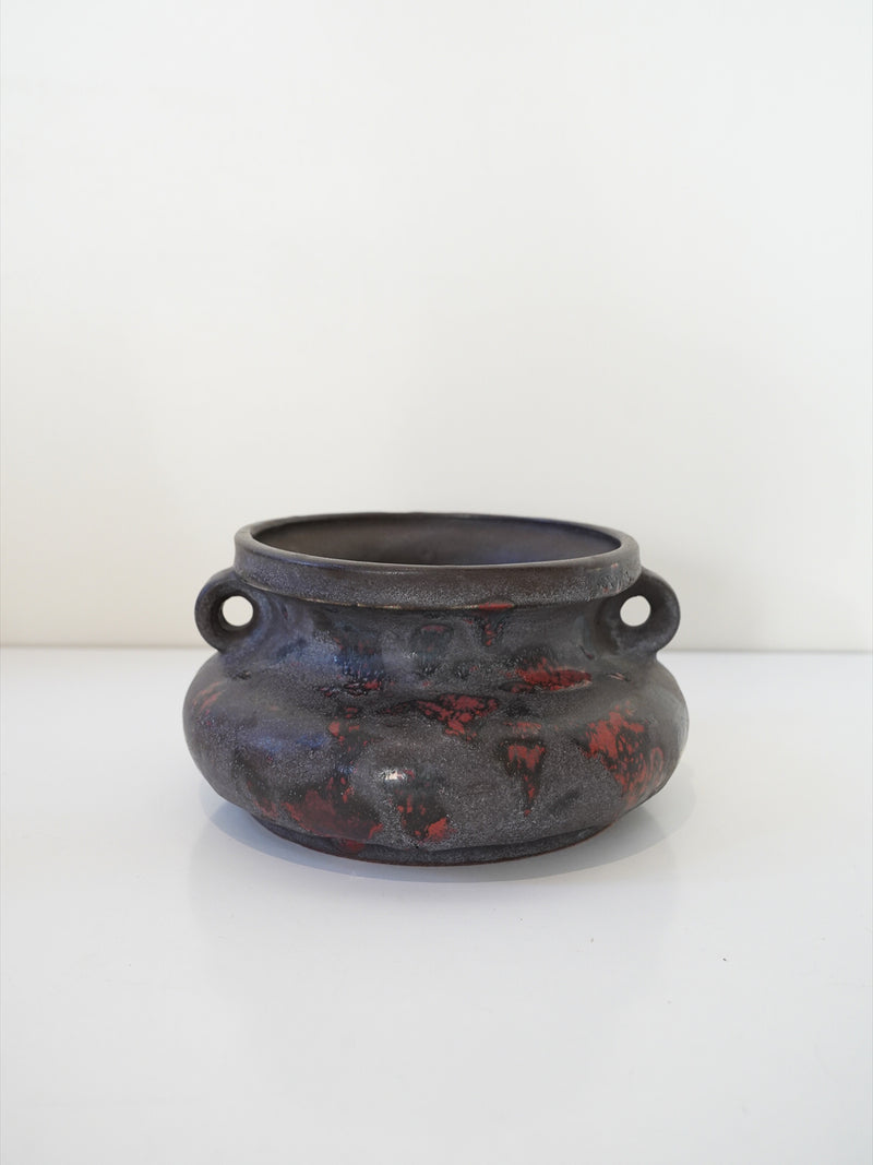 Fat Lava <br>セラミック フラワーベース <br>West Germany <br>大阪店