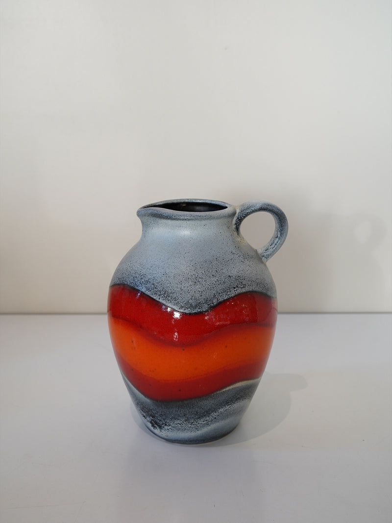 Dümler & Breiden 205/21 <br>Fat Lava <br>セラミック フラワーベース <br>1960's , West Germany <br>大阪店