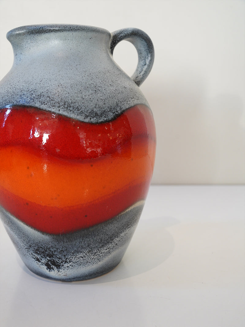 Dümler & Breiden 205/21 <br>Fat Lava <br>セラミック フラワーベース <br>1960's , West Germany <br>大阪店