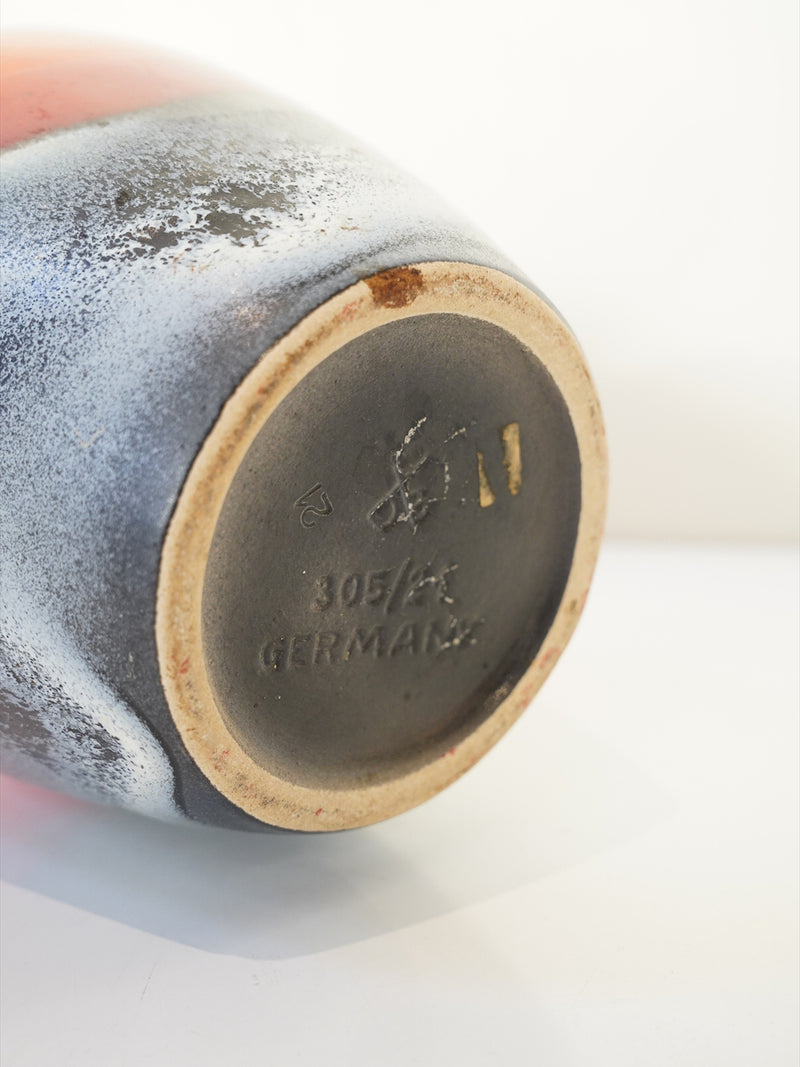 Dümler & Breiden 205/21 <br>Fat Lava <br>セラミック フラワーベース <br>1960's , West Germany <br>大阪店