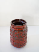 Carstens Tönnieshof 7194/15 <br>Fat Lava <br>セラミック フラワーベース <br>1960's-1970's , West Germany <br>大阪店