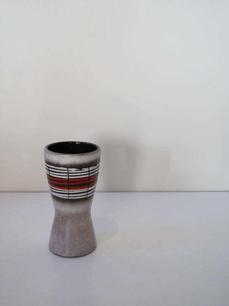 Scheurich 244/17 <br>Fat Lava <br>セラミック フラワーベース <br>1960's-1970's , West Germany <br>大阪店