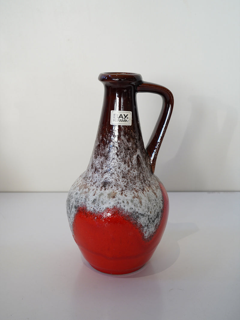 Bay Keramik 67/30 <br>Fat Lava <br>セラミック フラワーベース <br>1970's-1980's , West Germany <br>大阪店