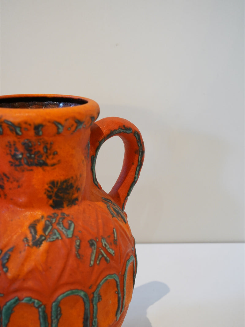 Dümler & Breiden 631/30 <br>Fat Lava <br>セラミック フラワーベース <br>1970's , West Germany <br>大阪店