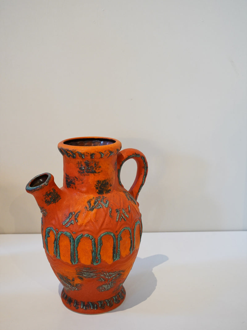 Dümler & Breiden 631/30 <br>Fat Lava <br>セラミック フラワーベース <br>1970's , West Germany <br>大阪店