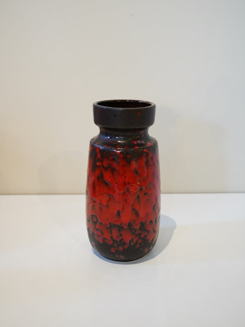 Scheurich 242/22 <br>Fat Lava <br>セラミック フラワーベース <br>1960's-1970's , West Germany <br>大阪店