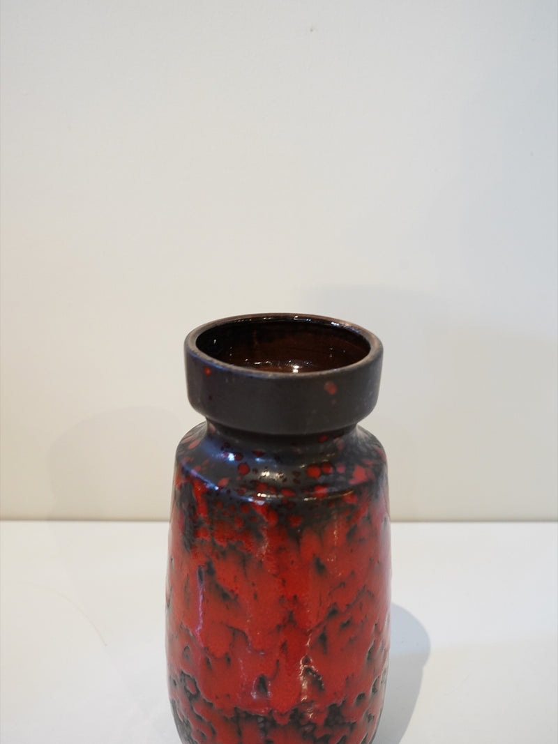 Scheurich 242/22 <br>Fat Lava <br>セラミック フラワーベース <br>1960's-1970's , West Germany <br>大阪店