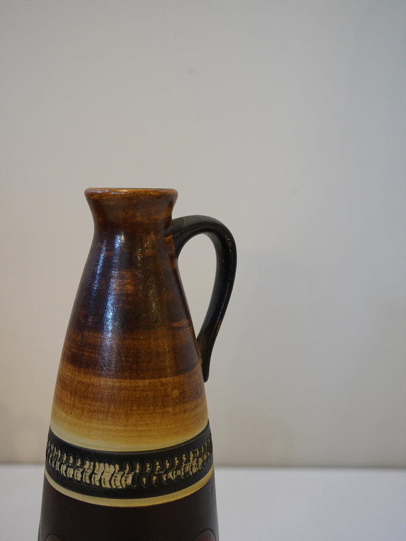 Dümler & Breiden 375/24 <br>Fat Lava <br>セラミック フラワーベース <br>1960's , West Germany <br>大阪店