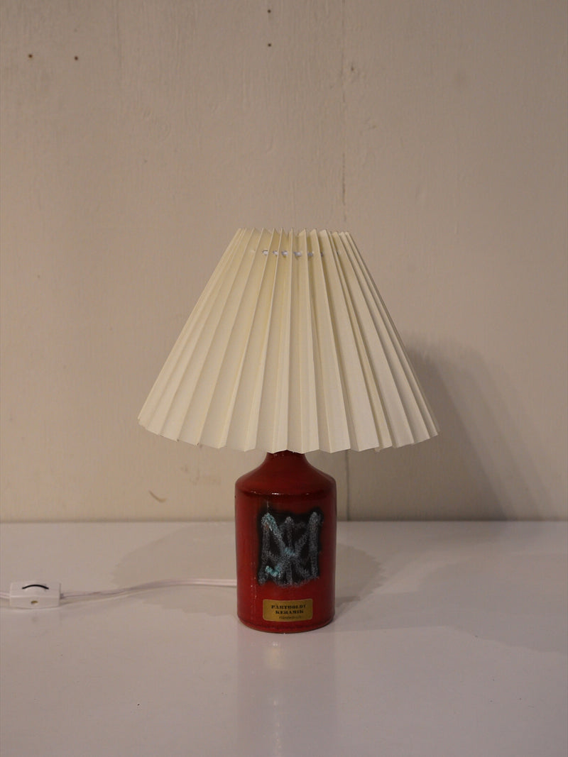 BARTHOLDY KERAMIK <br> テーブルランプ <br> 1960's , Denmark <br> 大阪店