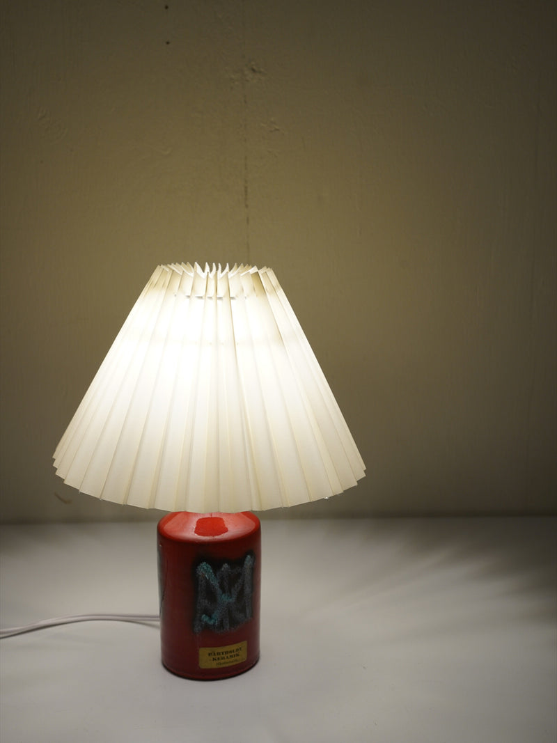 BARTHOLDY KERAMIK <br> テーブルランプ <br> 1960's , Denmark <br> 大阪店