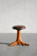 レザー×ウッドスツール(B)<br>ヴィンテージ<br>大阪店 - ヴィンテージ SHARK ATTACK