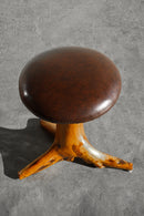 レザー×ウッドスツール(B)<br>ヴィンテージ<br>大阪店 - ヴィンテージ SHARK ATTACK