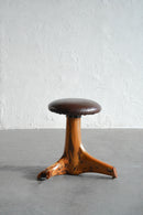 レザー×ウッドスツール(C)<br>ヴィンテージ<br>大阪店 - ヴィンテージ SHARK ATTACK