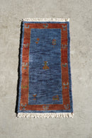 ラグ・ギャッベ 133×71(cm) <br>大阪店 - ヴィンテージ SHARK ATTACK