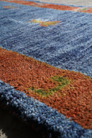 ラグ・ギャッベ 133×71(cm) <br>大阪店 - ヴィンテージ SHARK ATTACK