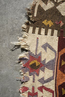 キリムラグ 184×121 (cm) <br>大阪店 - ヴィンテージ SHARK ATTACK