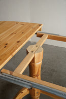 ウッド エクステンションダイニングテーブル<br>大阪店 - ヴィンテージ SHARK ATTACK