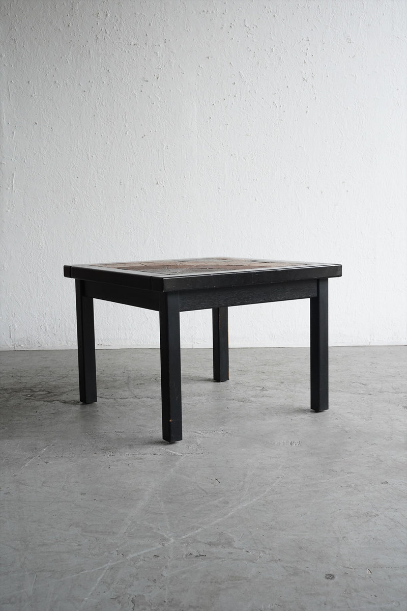 Denmark stone top side table/coffee table vintage<br> Osaka store