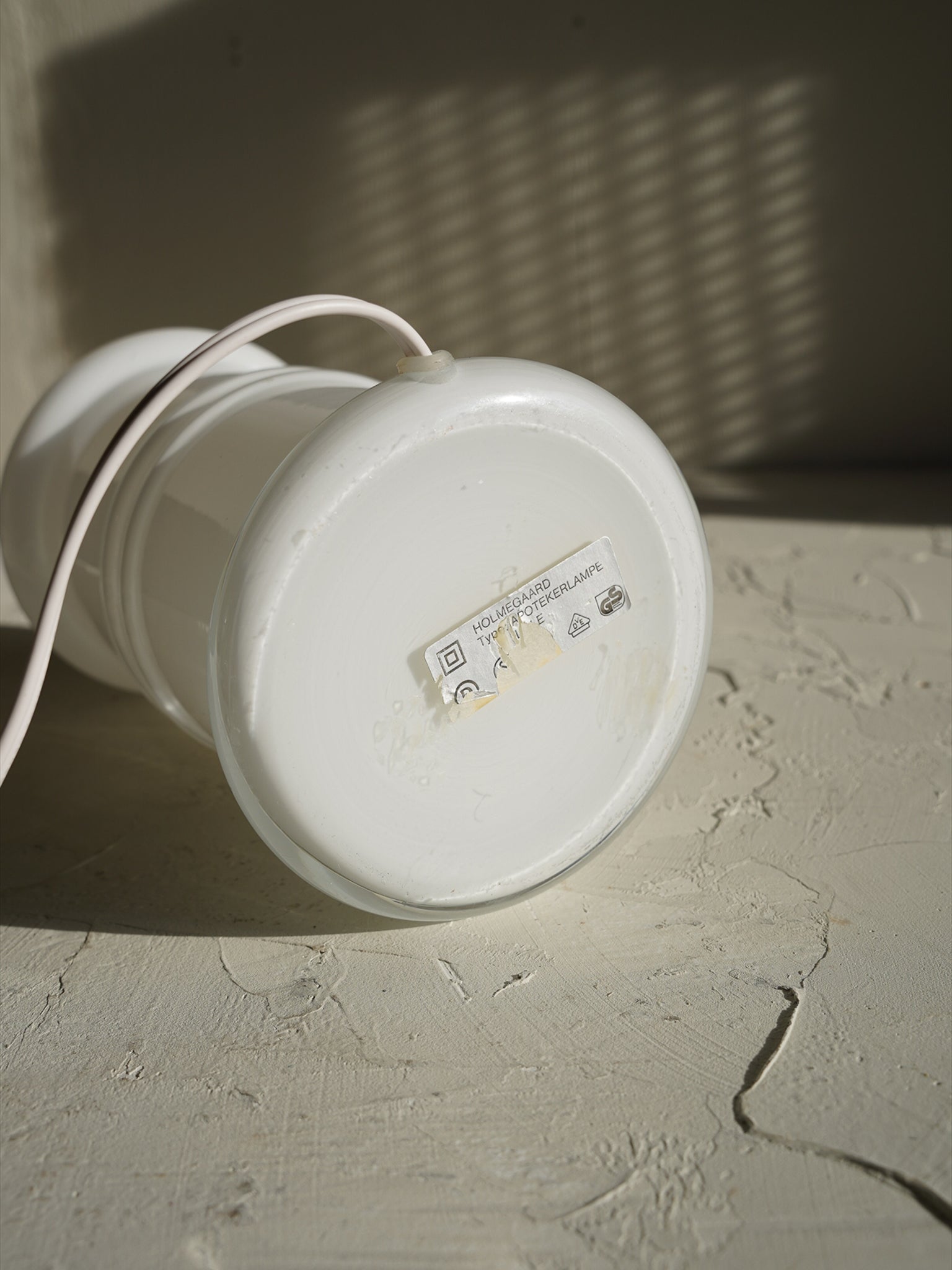 Holmegaard / Royal Copenhagen , Sidse Werner - ''Apoteker'' ガラス テーブルランプ - Denmark - 大阪店