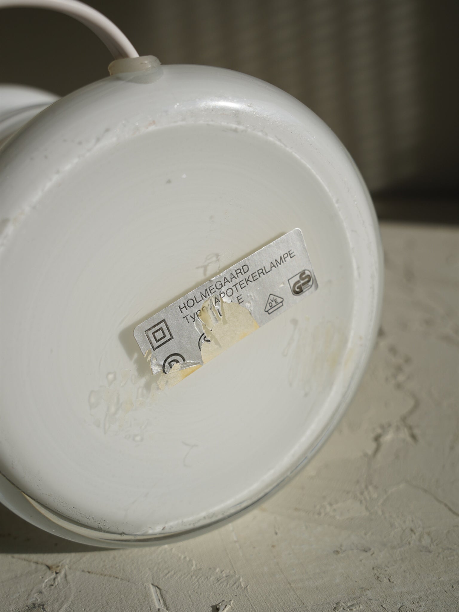 Holmegaard / Royal Copenhagen , Sidse Werner - ''Apoteker'' ガラス テーブルランプ - Denmark - 大阪店