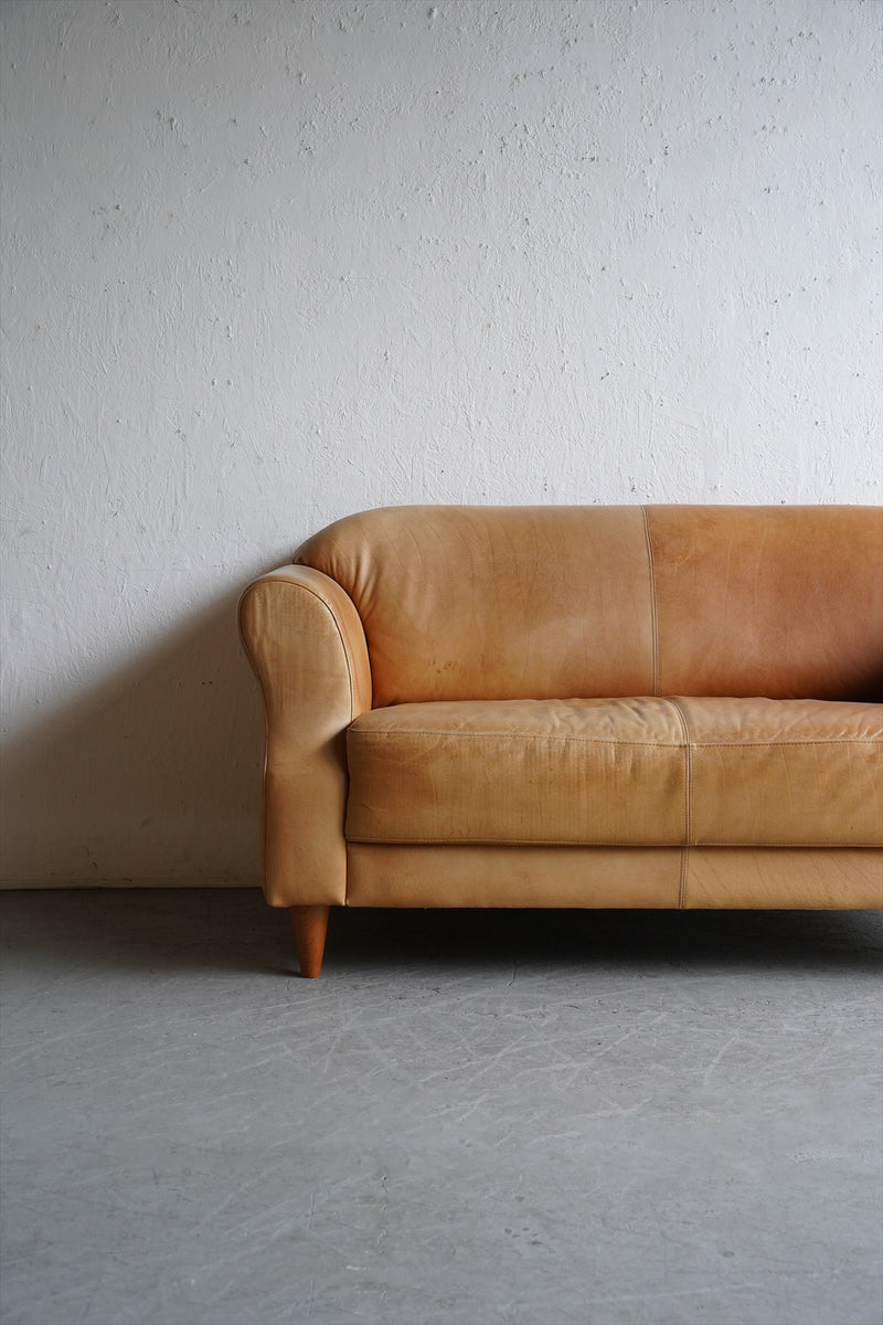 leather 2p sofa vintage<br> Sendagaya store