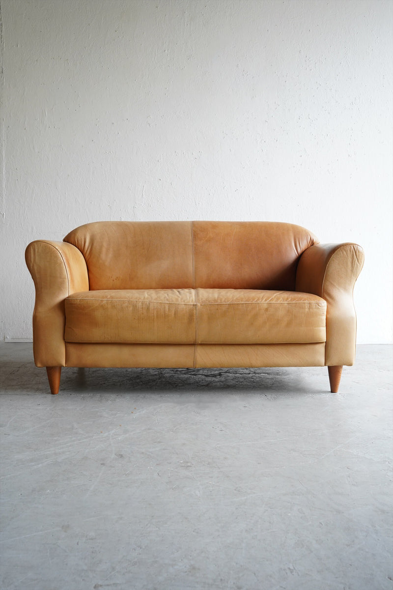 leather 2p sofa vintage<br> Sendagaya store