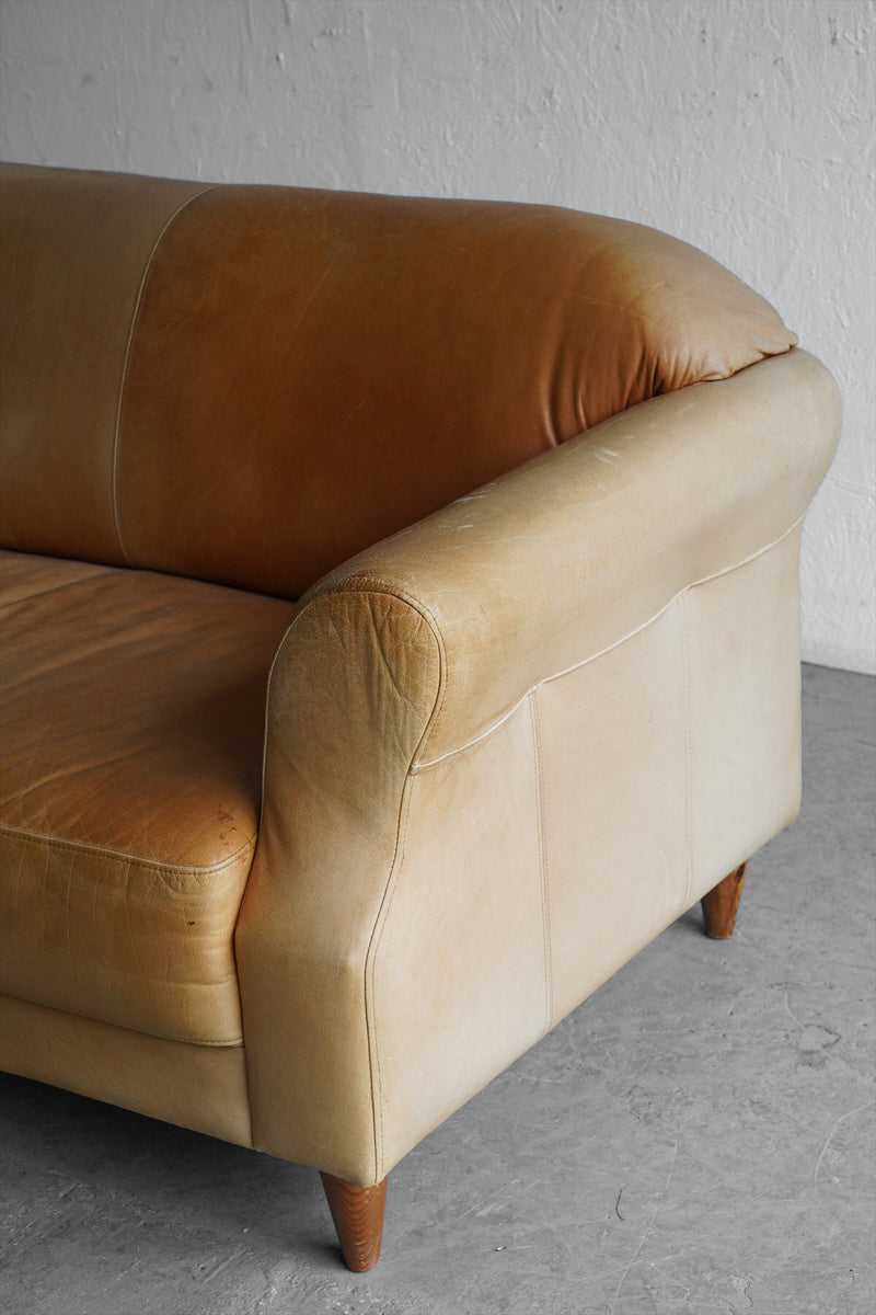 leather 2p sofa vintage<br> Sendagaya store