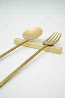 KUMIJI<br>カトラリーレスト 角-砂肌 <br>/真鍮 <br>/reload店 - ヴィンテージ SHARK ATTACK