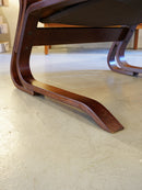 Rybo Rykken , Elsa & Nordahl Solheim <br> レザー ラウンジチェア <br> 1970’s , Norway <br> 大阪店