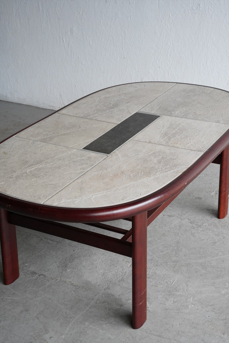 Tile top center table/coffee table vintage Osaka store