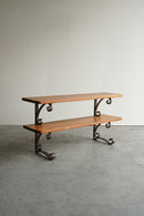 ウッド ２段オープンシェルフ<br>大阪店 - ヴィンテージ SHARK ATTACK