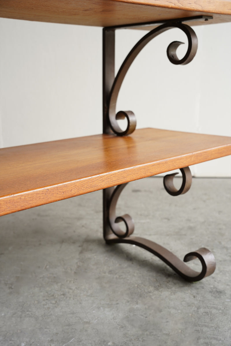 ウッド ２段オープンシェルフ<br>大阪店 - ヴィンテージ SHARK ATTACK