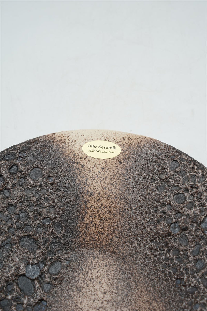 Otto Keramik ceramic plate (medium)<br> vintage osaka store