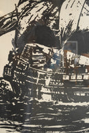 ウォールアート<br>大阪店 - ヴィンテージ SHARK ATTACK