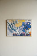 Emil Nolde<br>「GELBE UND BLAUE IRIS MIT VIEREM BLUTROTEM FLECK」ウォールアート<br>Germany<br>大阪店 - ヴィンテージ SHARK ATTACK