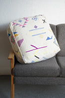 モロッコクッション/アジラル　59×59×23<br>大阪店 - ヴィンテージ SHARK ATTACK