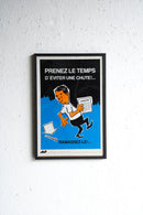 France ウォールポスター<br>ヴィンテージ <br> 大阪店・大和店 - ヴィンテージ SHARK ATTACK