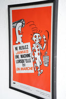 France ウォールポスター<br>ヴィンテージ <br> 大和店 - ヴィンテージ SHARK ATTACK