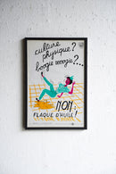 France ウォールポスター<br>ヴィンテージ <br> 大阪店 - ヴィンテージ SHARK ATTACK