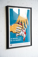 France ウォールポスター<br>ヴィンテージ <br> 大阪店・大和店 - ヴィンテージ SHARK ATTACK