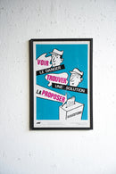 France ウォールポスター<br>ヴィンテージ <br> 大阪店・大和店 - ヴィンテージ SHARK ATTACK