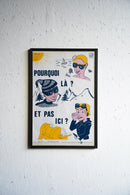 France ウォールポスター<br>ヴィンテージ <br> 大阪店・大和店 - ヴィンテージ SHARK ATTACK