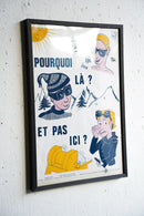 France ウォールポスター<br>ヴィンテージ <br> 大阪店・大和店 - ヴィンテージ SHARK ATTACK