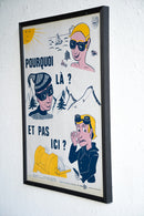 France ウォールポスター<br>ヴィンテージ <br> 大阪店・大和店 - ヴィンテージ SHARK ATTACK