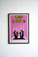 France ウォールポスター<br>ヴィンテージ <br> 大阪店・大和店 - ヴィンテージ SHARK ATTACK